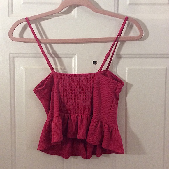 Forever 21 Hot Pink Top - Picture 2 of 3